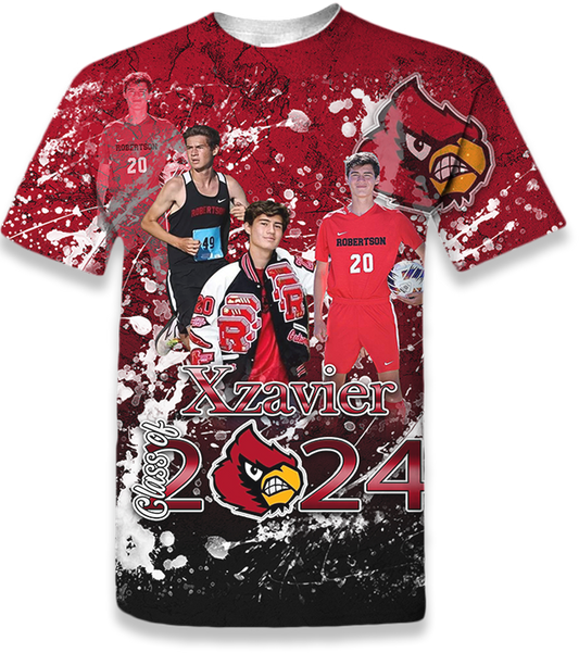 Graduation All Over Sublimation T-Shirts